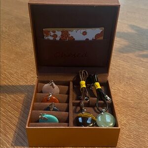 Chesed Stone Pendant Set with Box